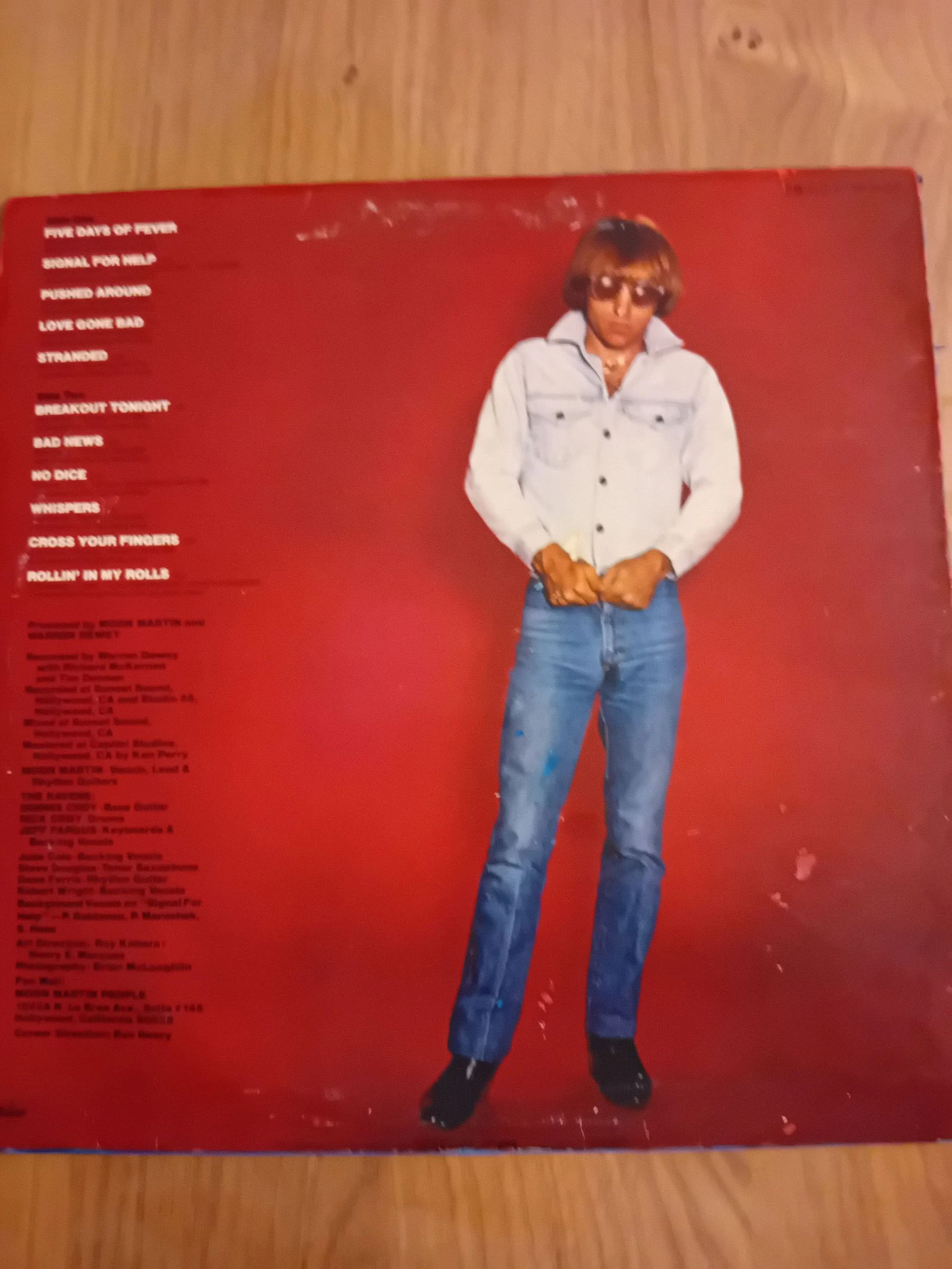 Lp 33t Moon Martin street fever – photo 2
